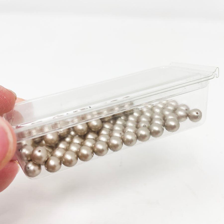 Round Platinum Beads