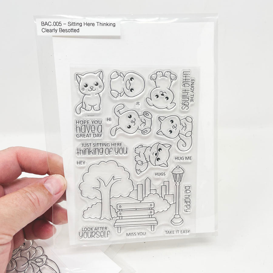 Clearly Besotted Cute Clear Stamps - Pick a Design