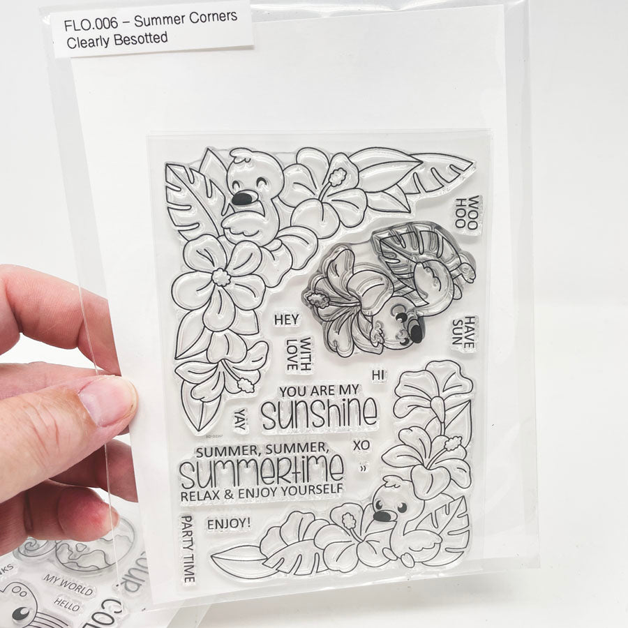 Clearly Besotted Cute Clear Stamps - Pick a Design