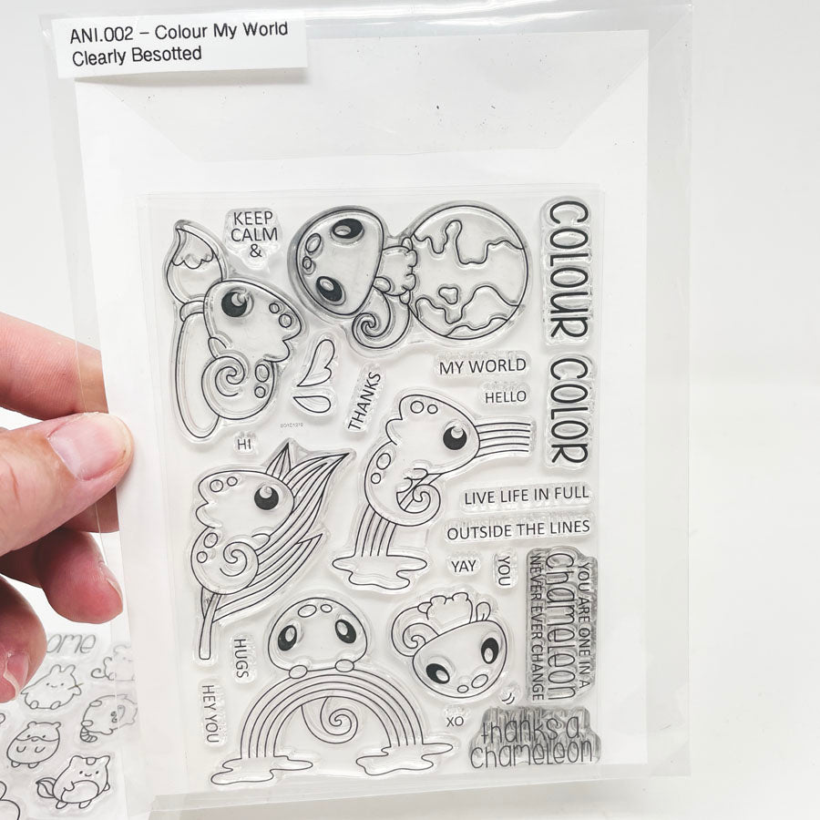 Clearly Besotted Cute Clear Stamps - Pick a Design