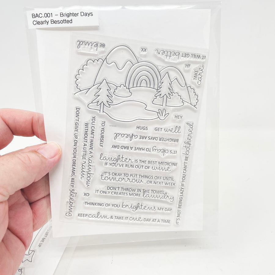Clearly Besotted Cute Clear Stamps - Pick a Design