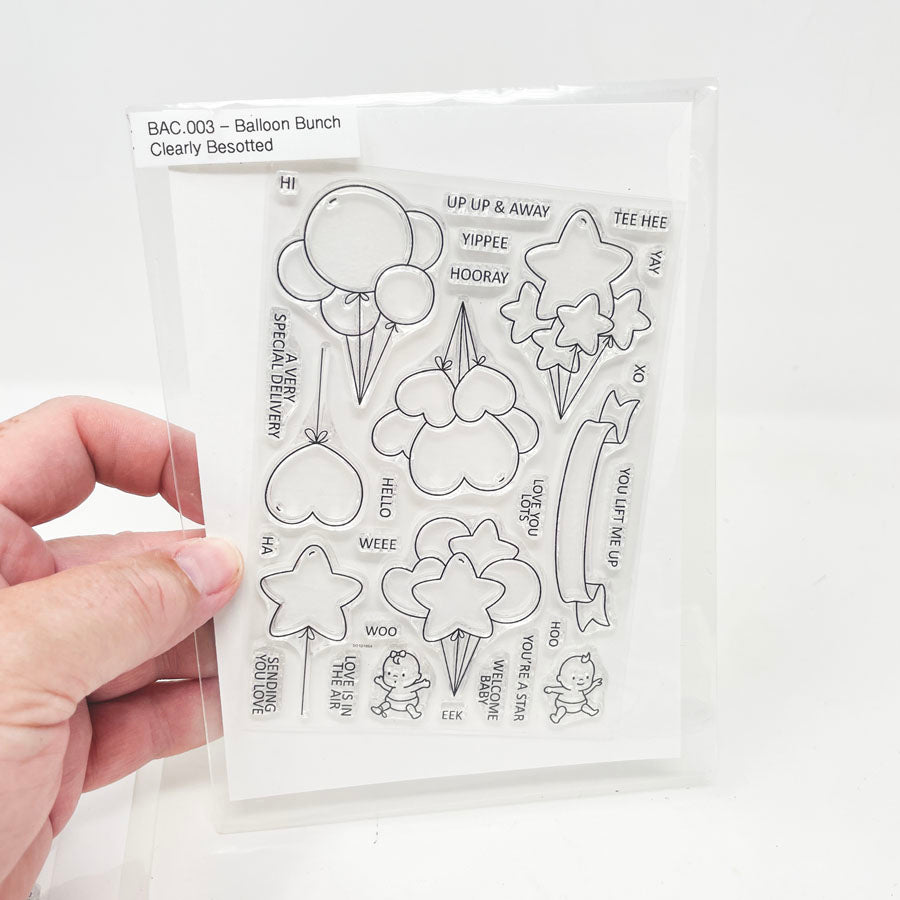 Clearly Besotted Cute Clear Stamps - Pick a Design