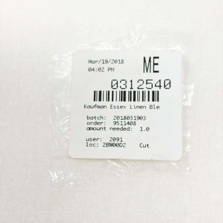 42" x 36" Kaufman Essex Linen Blend Fabric