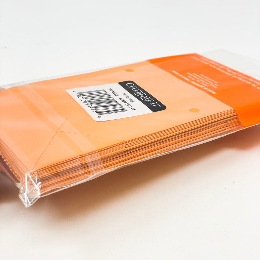 Orange Paper Bags - Celebrate It