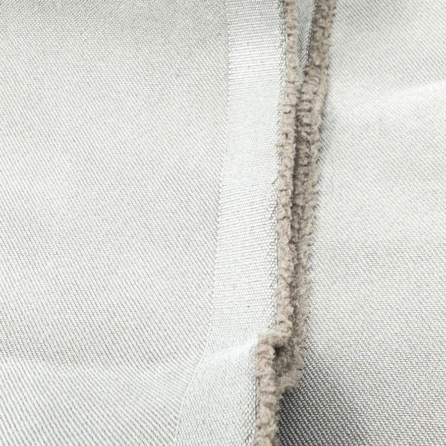 45" x 44" Grey Green Brushed Microfiber Fabric - Lightweight