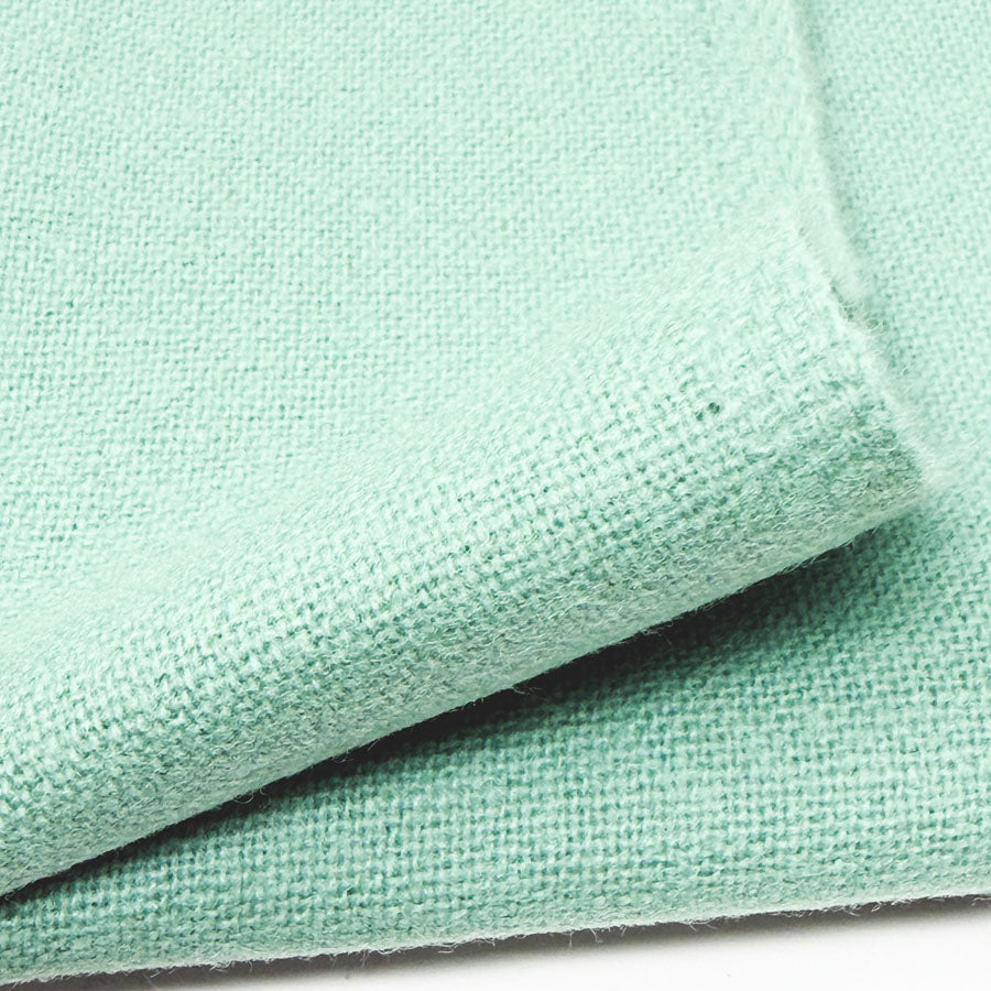 54" x 44" Light Green Wool Fabric