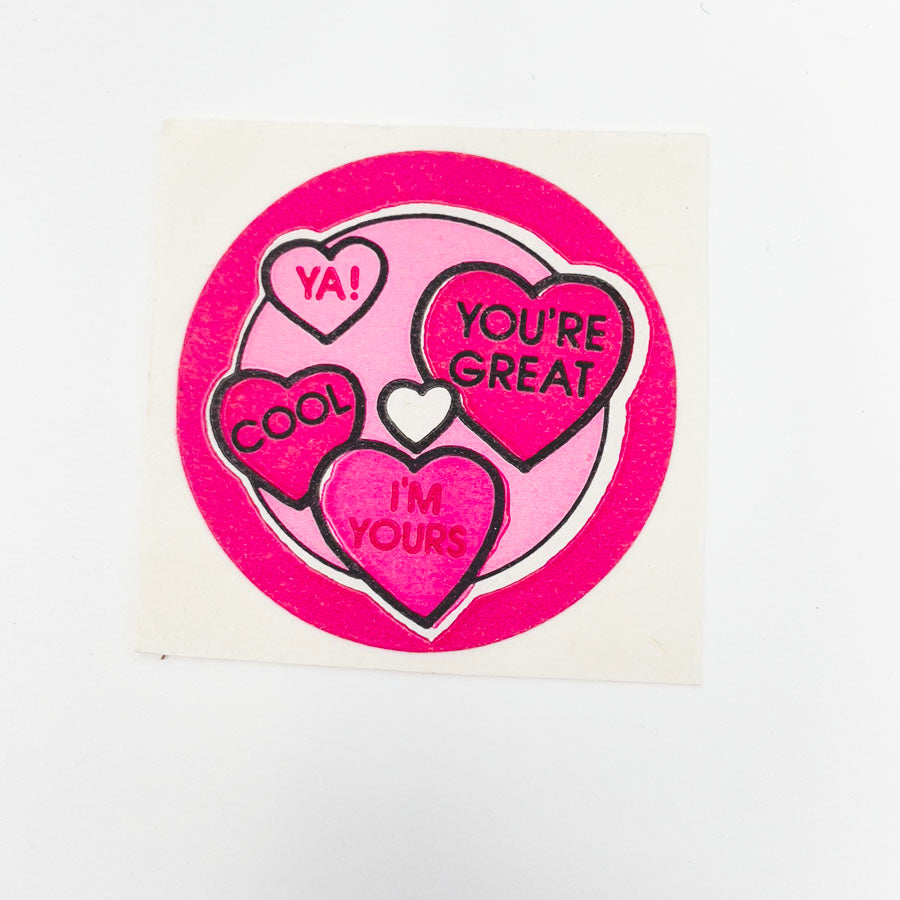 Individual 1980s Trend Scratch & Sniff Stinky Stickers (1)