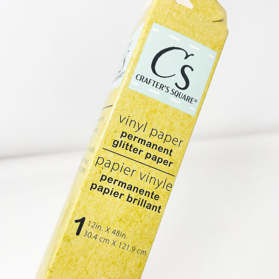 Crafter Square Glitter Vinyl Sheet
