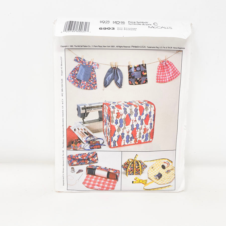 McCall 6903 – Home Organizing Sewing Pattern