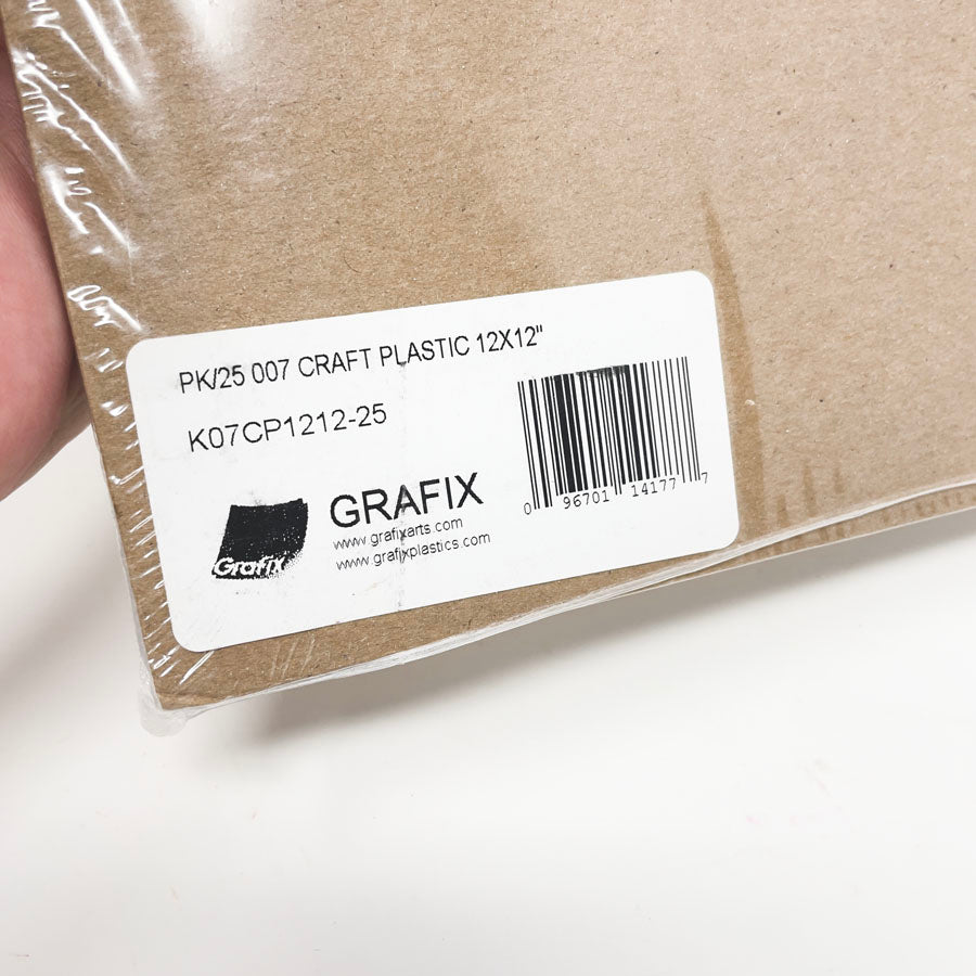 Grafix .007 12" x 12" Craft Plastic