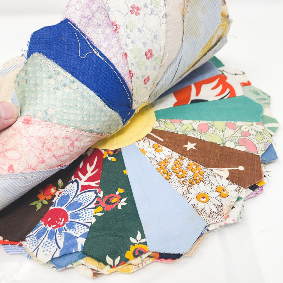 Vintage Dresden Plates Quilt Blocks