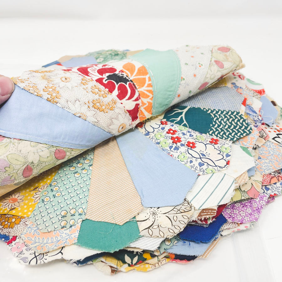 Vintage Dresden Plates Quilt Blocks