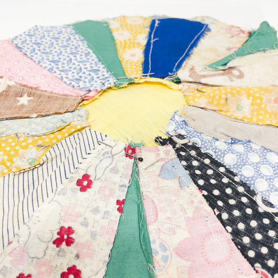 Vintage Dresden Plates Quilt Blocks