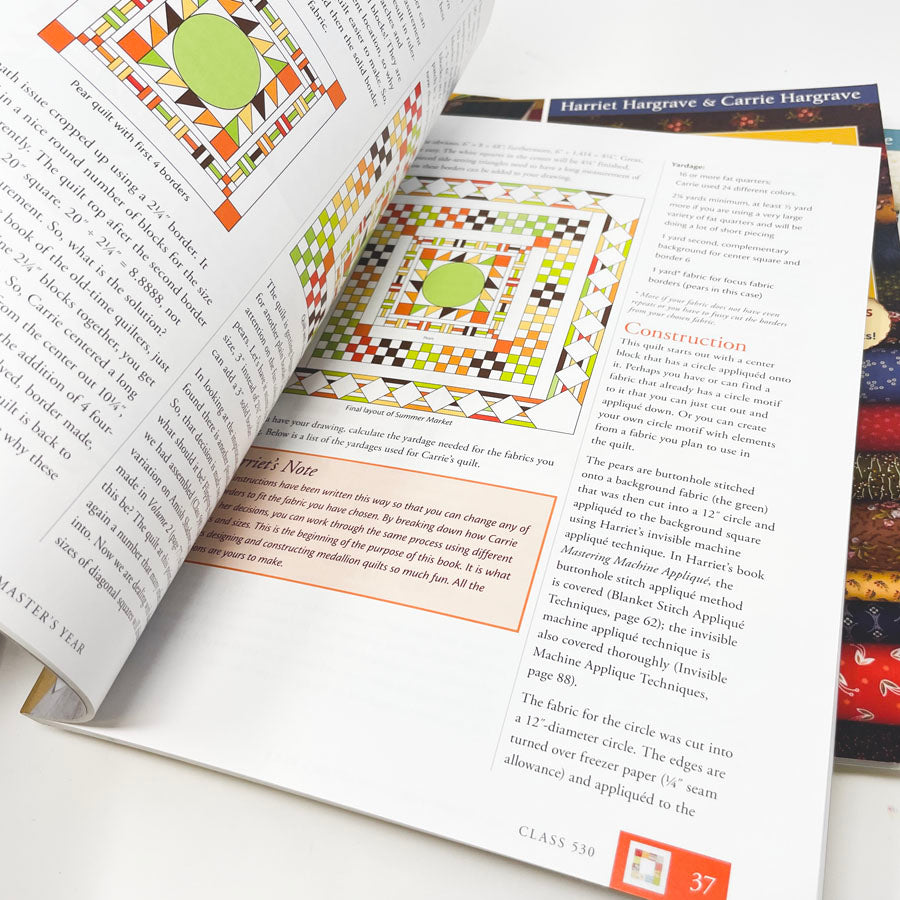 The Quilter's Academy Book Series by Hargrave