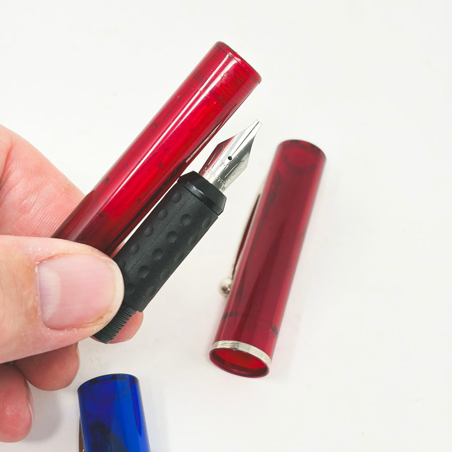 2 Sheaffer Plastic Fountain Pens - No Cartridges