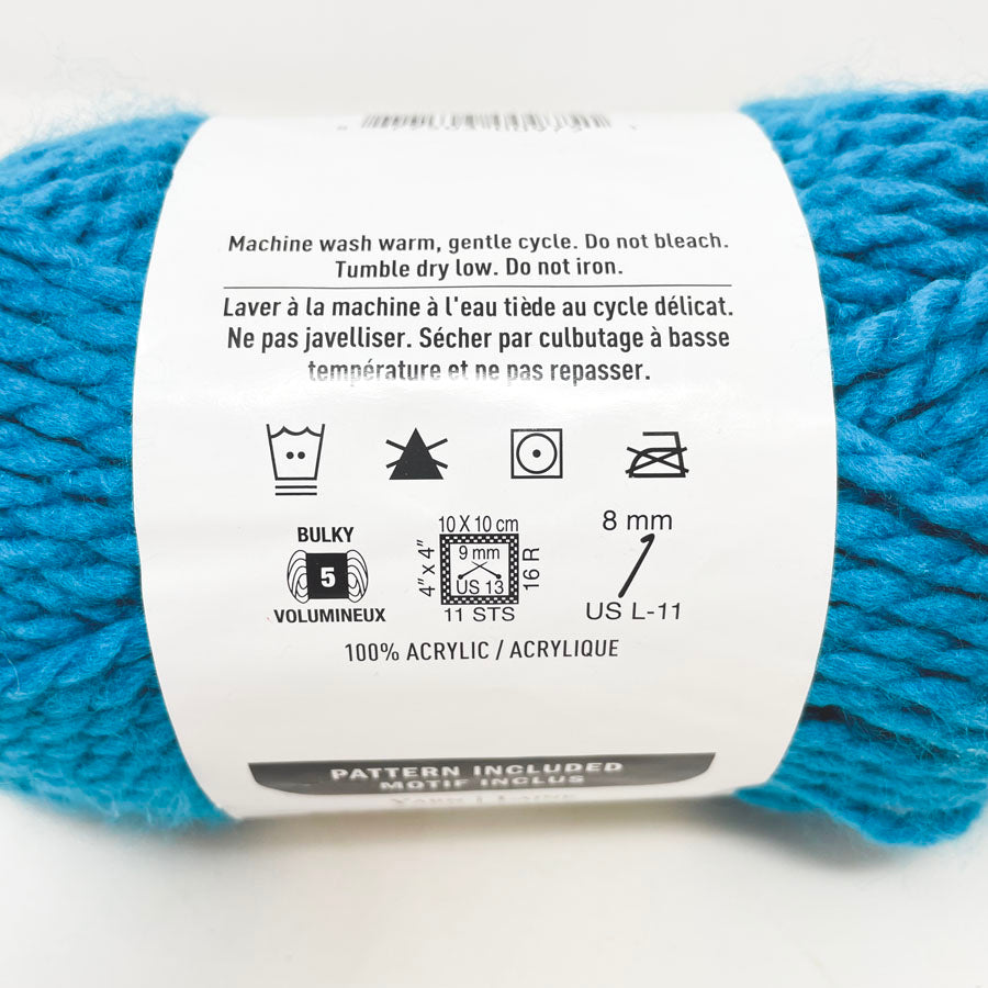 Loops & Thread Charisma Acrylic Yarn - Electric Blue