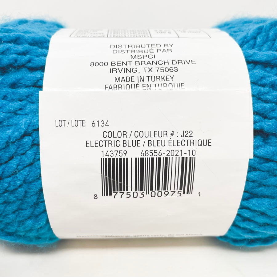 Loops & Thread Charisma Acrylic Yarn - Electric Blue