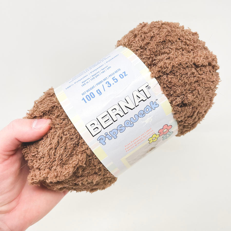 Bernat Pipsqueak Yarn - Chocolate
