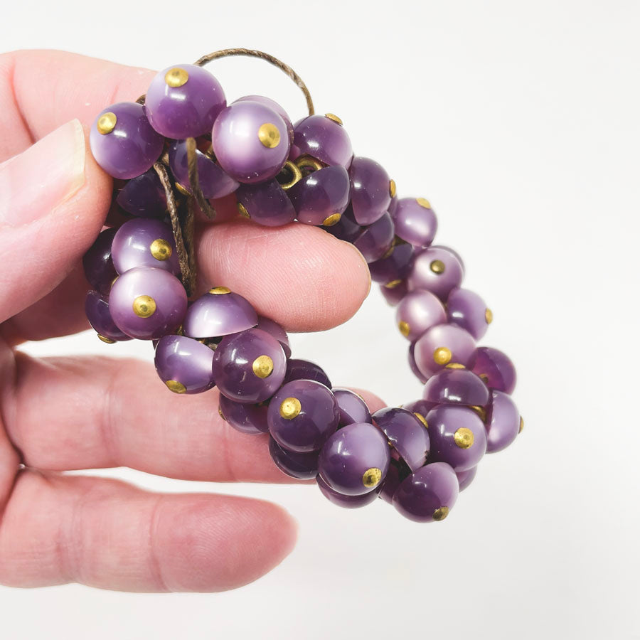 Amethyst & Gold Button Pack