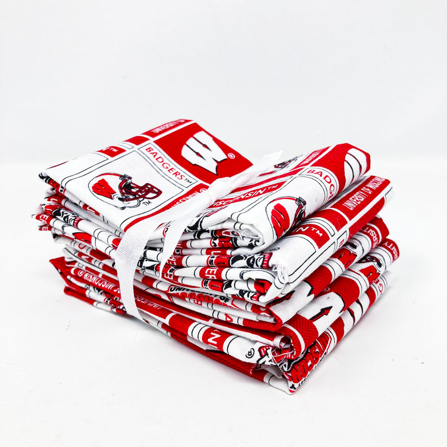 Wisconsin Football Fabric Bundle