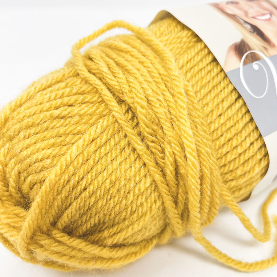 Lion Brand Vanna's Choice Acrylic Yarn - Mustard
