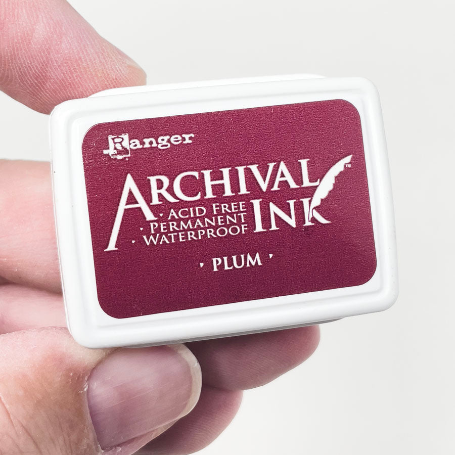 Ranger Mini Archival Ink Pad - Plum