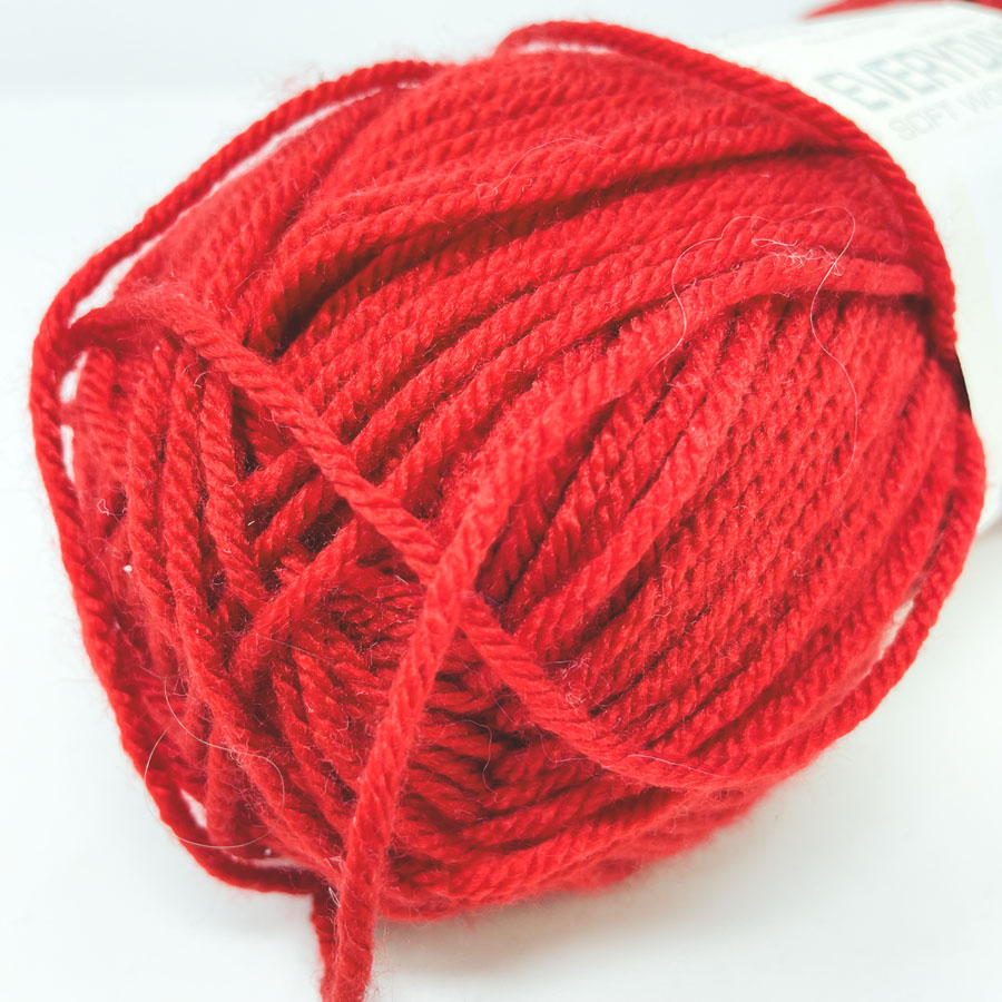 Premier Deborah Norville Everyday Soft Worsted Anti-Pilling Yarn - Really Red