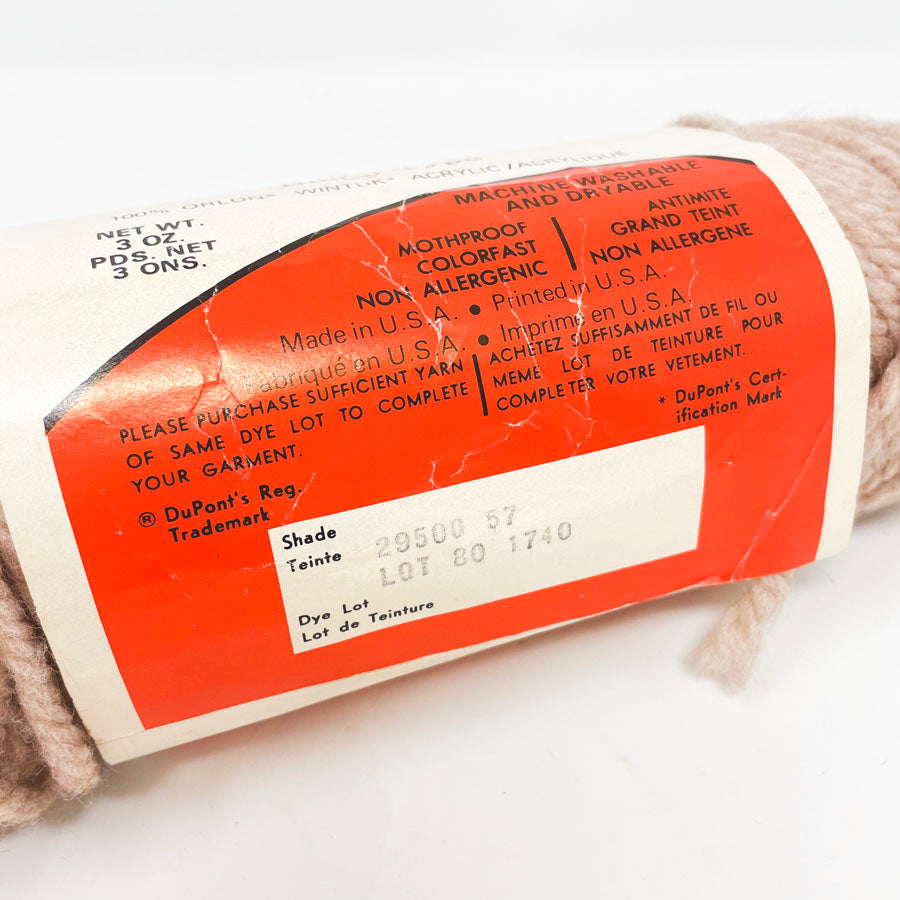 Mary Maxim Titan 3-Ply Yarn - Tan