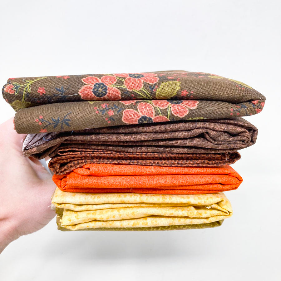 Warm Fall Colors Fabric Bundle