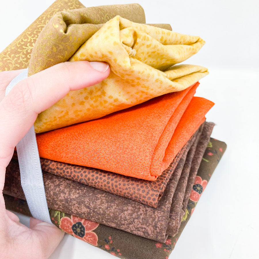 Warm Fall Colors Fabric Bundle