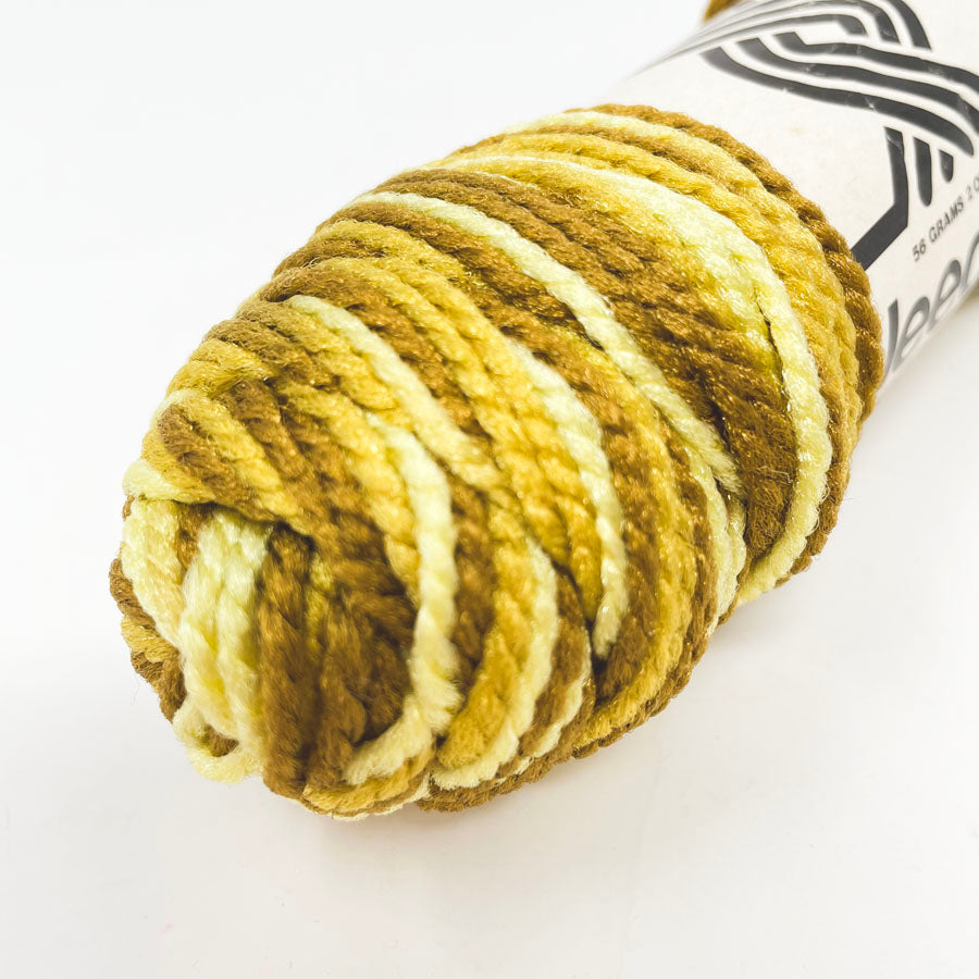 Needloft 2-Ply 100% Nylon Yarn - Yellow Variegated
