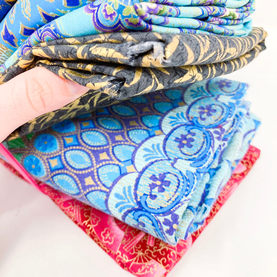 Patterns with Gold Fabric Bundle