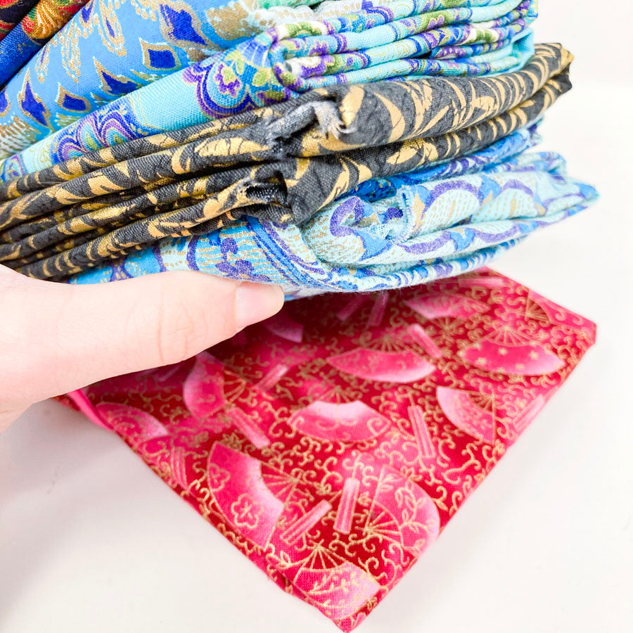 Patterns with Gold Fabric Bundle
