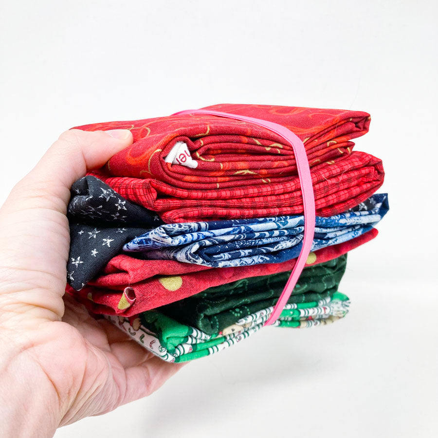 Christmas Collage Fabric Bundle