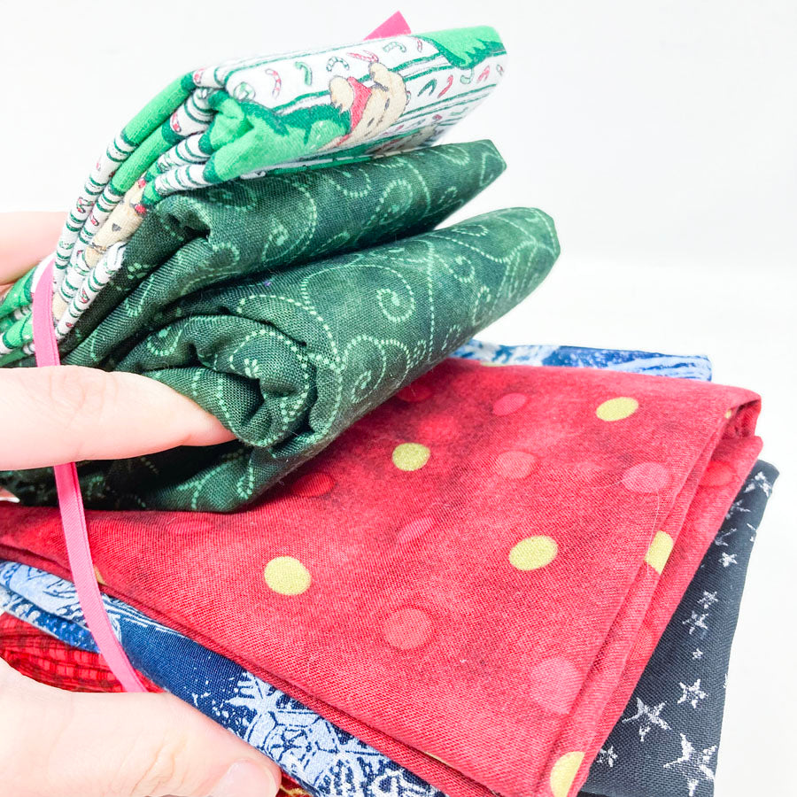 Christmas Collage Fabric Bundle