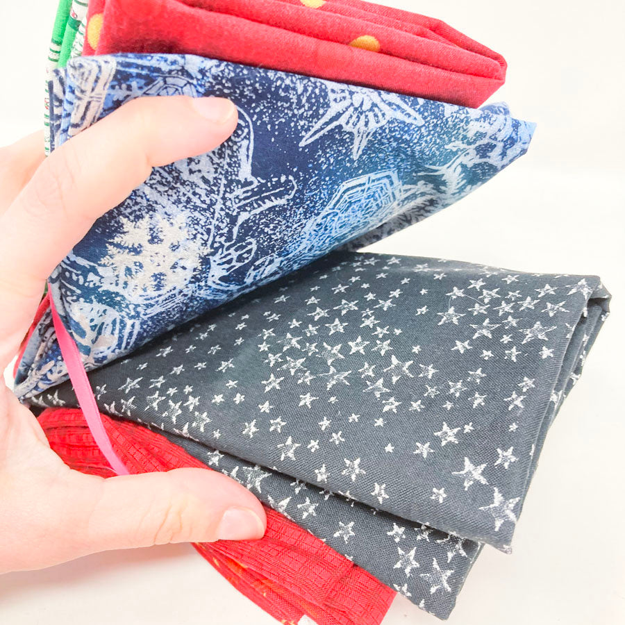 Christmas Collage Fabric Bundle