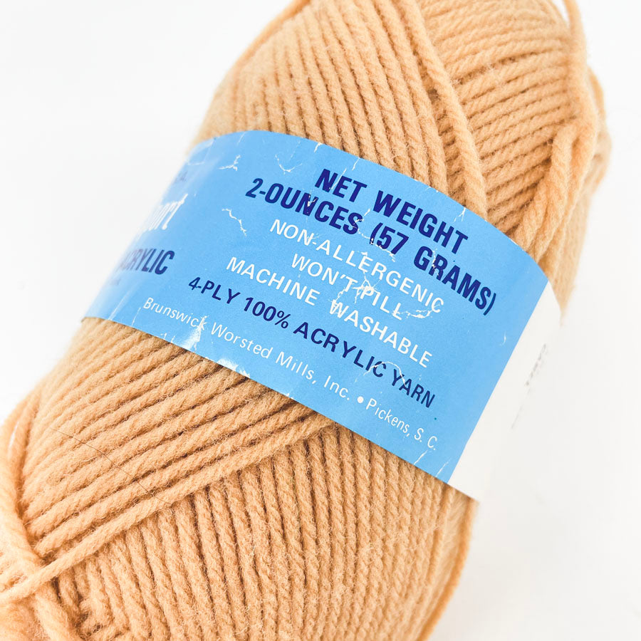 Brunswick Yarn 100% Acrylic - Camel