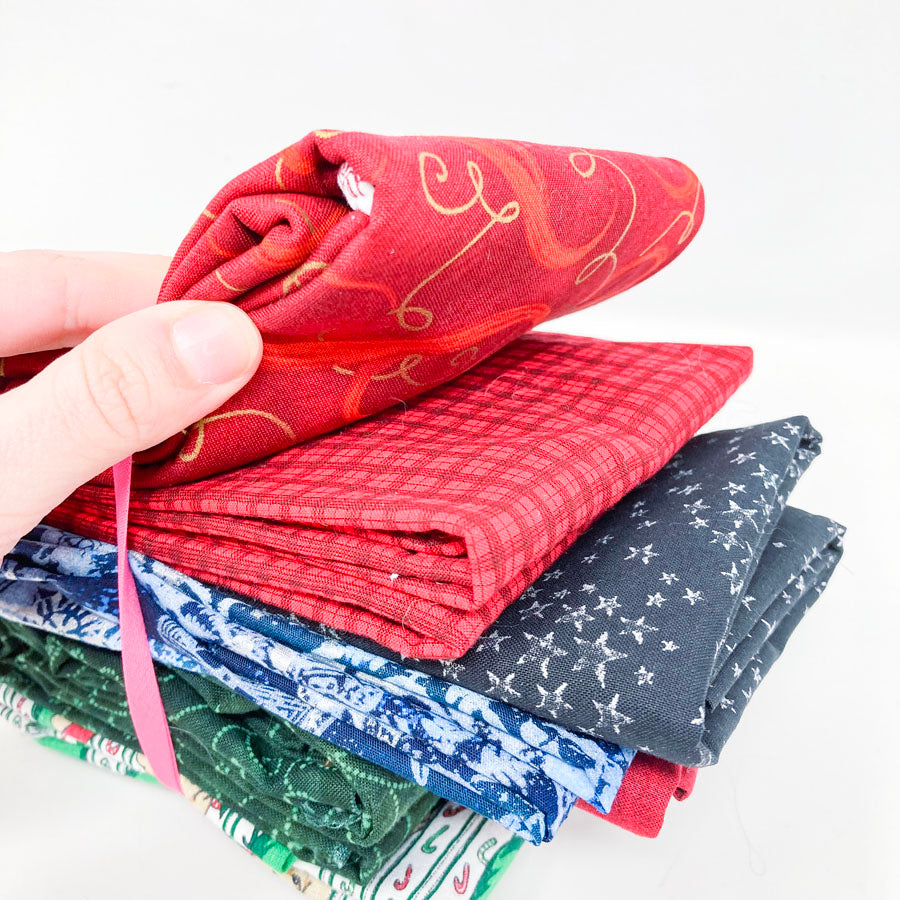 Christmas Collage Fabric Bundle