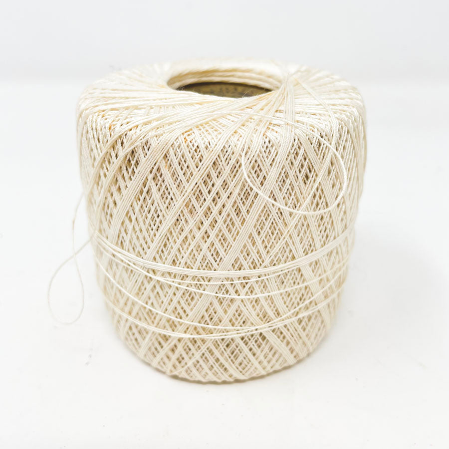 J. & P. Coats Mercerized Cotton Thread - White