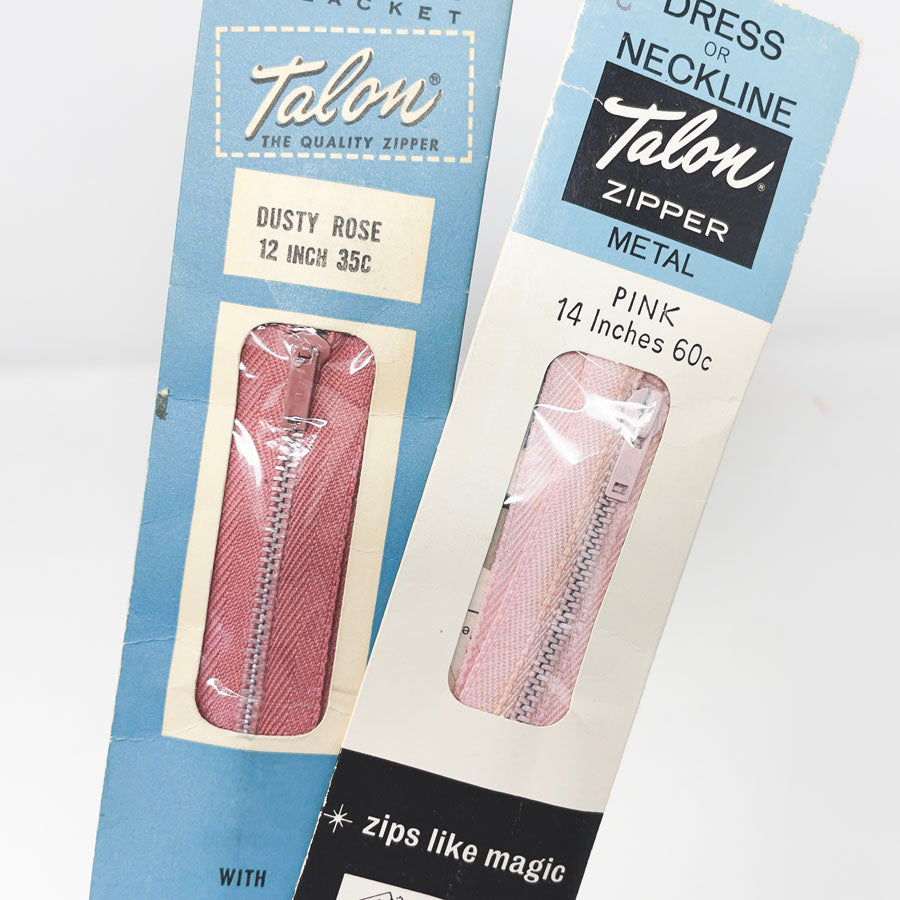 Talon Neckline or Dress Zippers