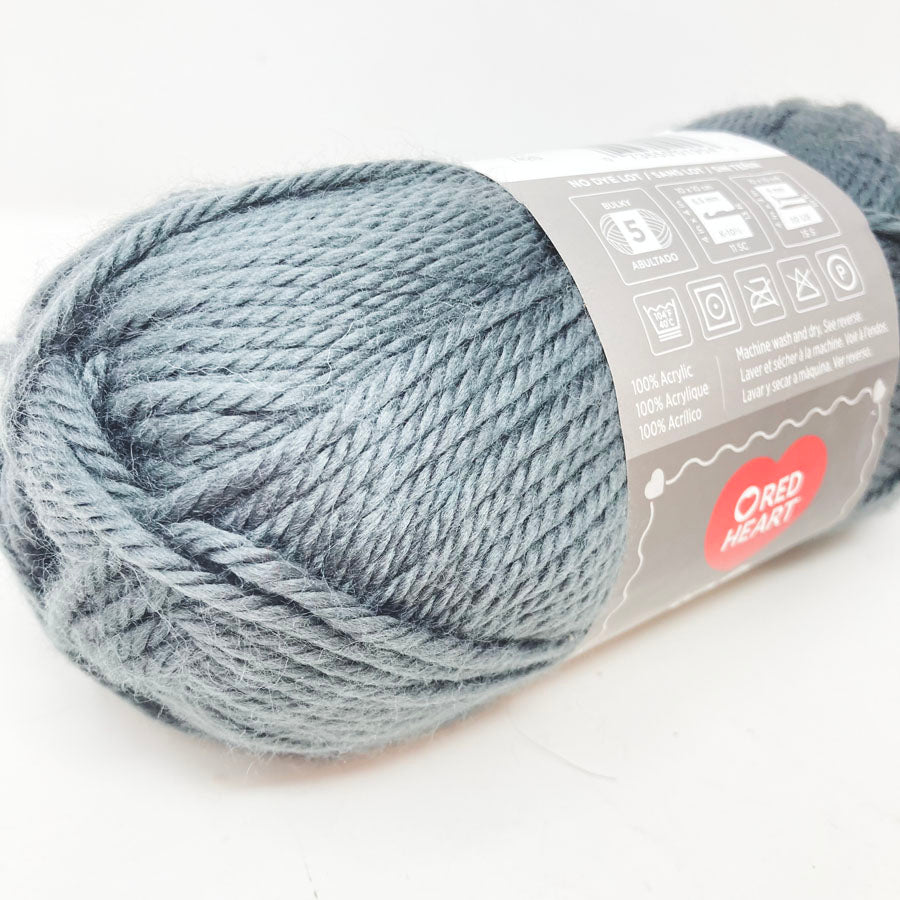 Red Heart Soft Essentials Yarn - Charcoal