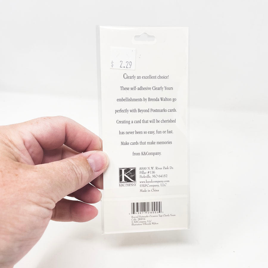 K&Co Beyond Postmarks Stickers