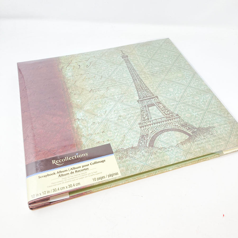 Recollections 12" x 12" Eiffel Tower Scrapbook