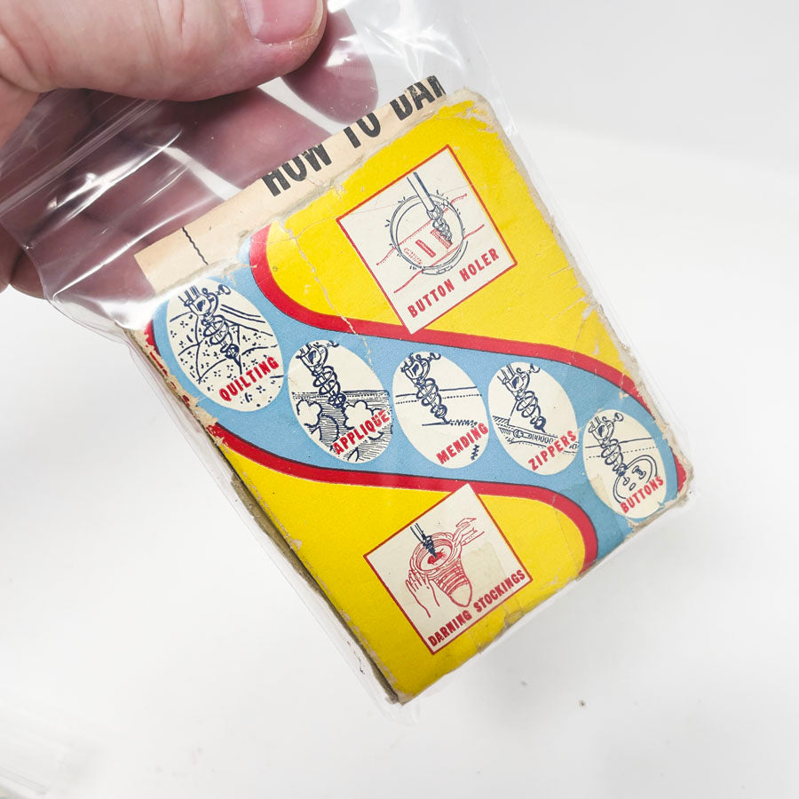 Vintage The Quick Easy Way Darner Kit