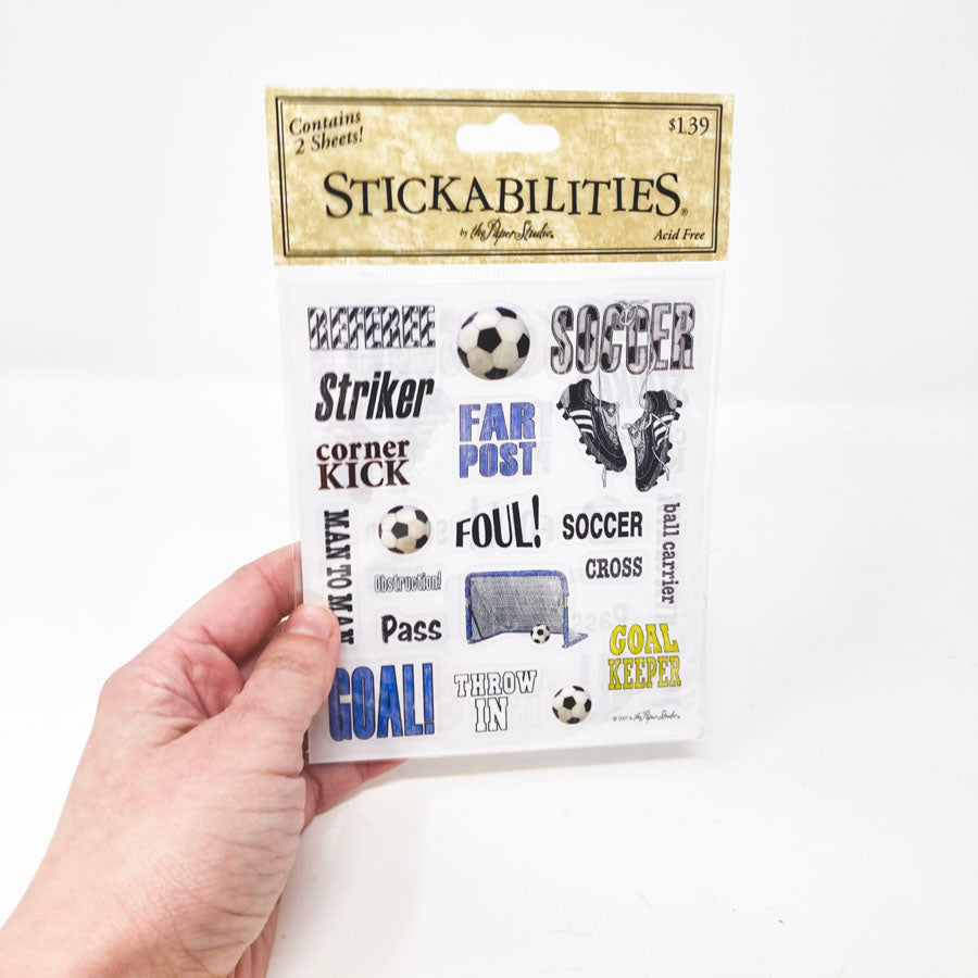 Stickability Soccer Stickers