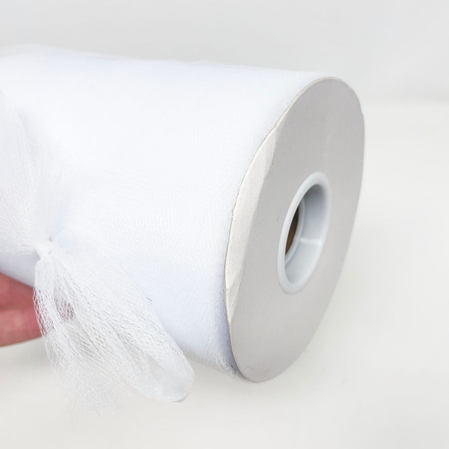 Spool of White Tulle