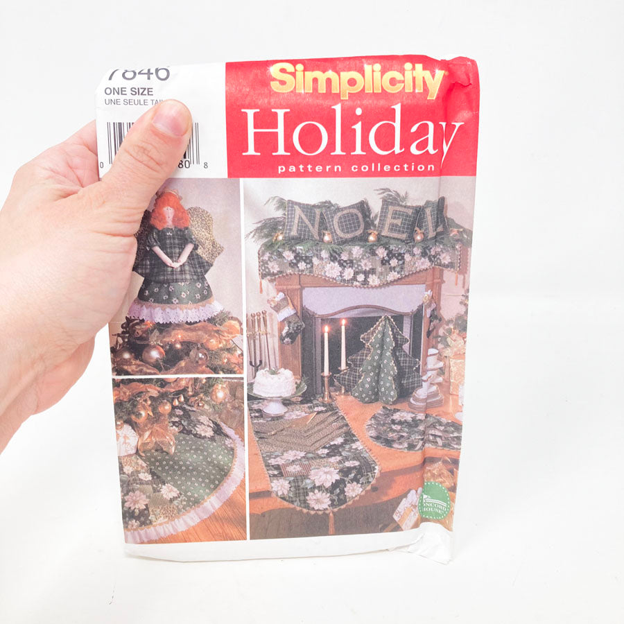Simplicity 7846 Sewing Pattern - Holiday Decor