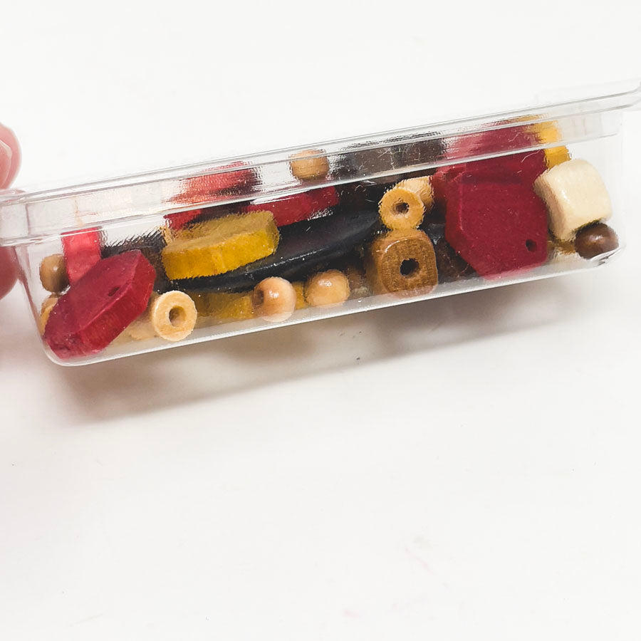 Geometric Wood Bead Pack