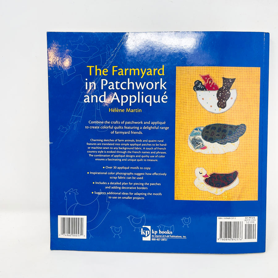 "The Farmyard in Patchwork and Applique" by Helene Martin