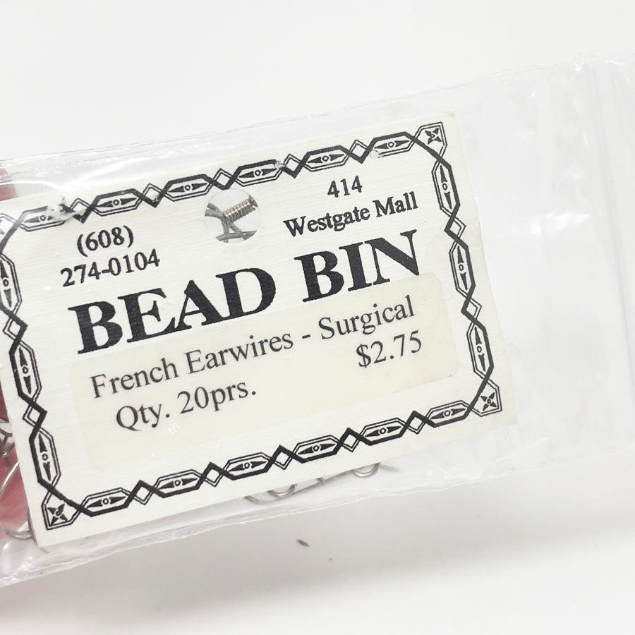 Bead Bin French Earwires - Surgical